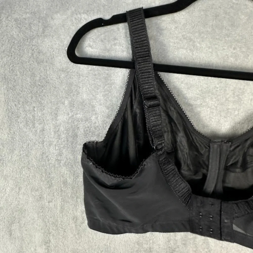 Elomi Cate Bra Womens 40I Black Full Coverage Underwire Lace 4030 - Picture 5 of 10
